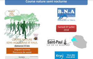 course nature semi nocturne ( challenge réservé aux entreprises)