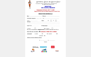 CHAMPIONNAT DE LA REUNION DE MARATHON ET DE SEMI MARATHON