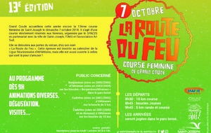  La route du feu - Foulées Féminines - Grand Coude (Saint Joseph) 