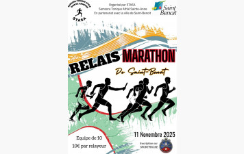 Course de l'ail - relais international de Saint-Benoît - MALOYA TRAIL