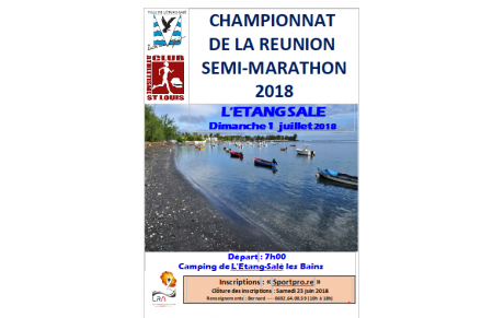 championnat semi-marathon étang salé